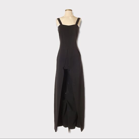 Kendall & Kylie for Neumann Marcus Tuxedo Camisole Wide-Leg Jumpsuit - Picture 3 of 8